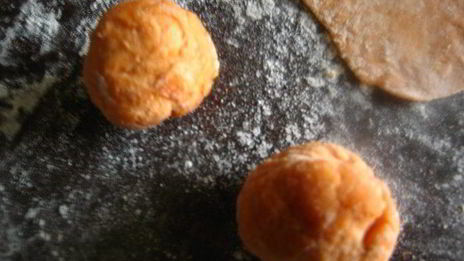 заварные томатные лепешки