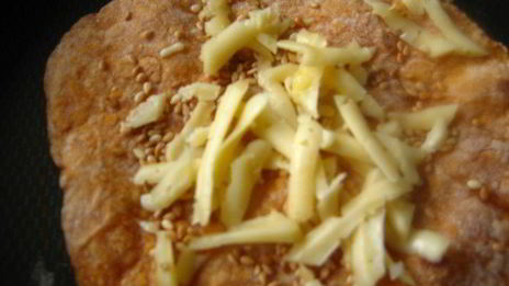 заварные томатные лепешки