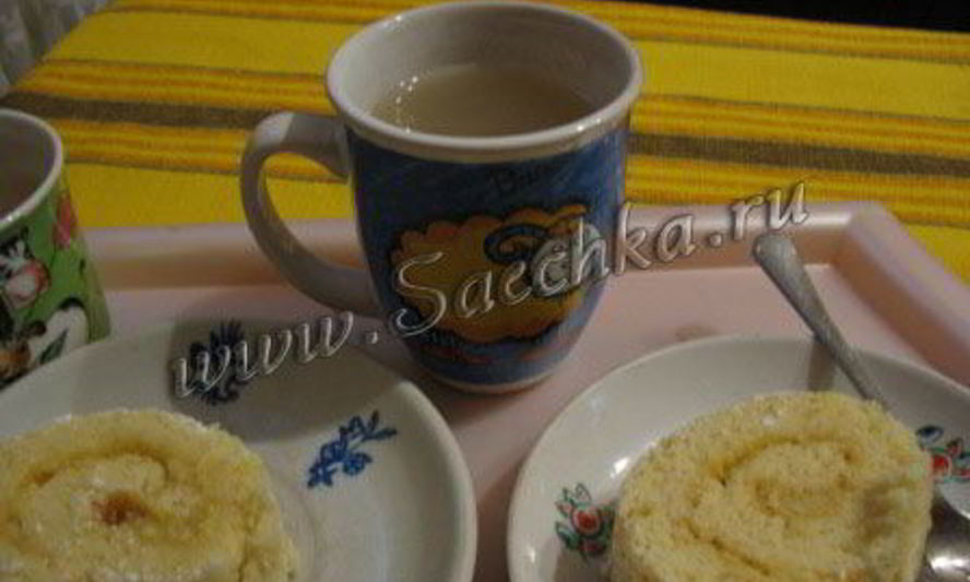 Рецепт лимонного рулета