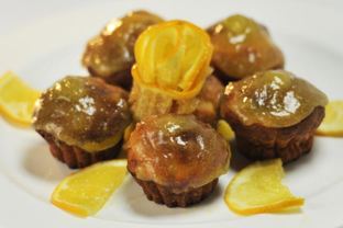 Апельсиновые маффины лайт