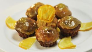 Апельсиновые маффины лайт