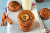 Банановые маффины с корицей