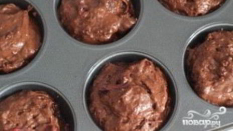 диетические шоколадные маффины