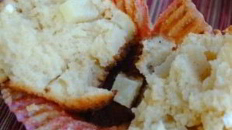 имбирные маффины с яблоками