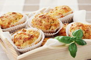 Куриные маффины с сыром и зеленью