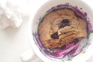 Маффин с черникой