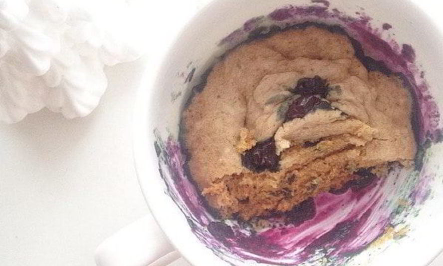 Рецепт маффина с черникой