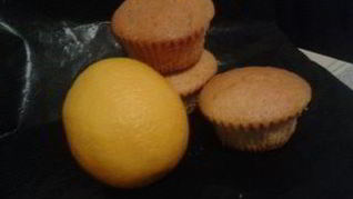 Маффины апельсиновые, простейшие