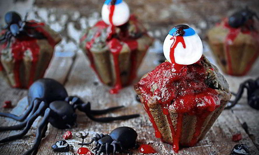 Рецепт маффинов bloody eyes