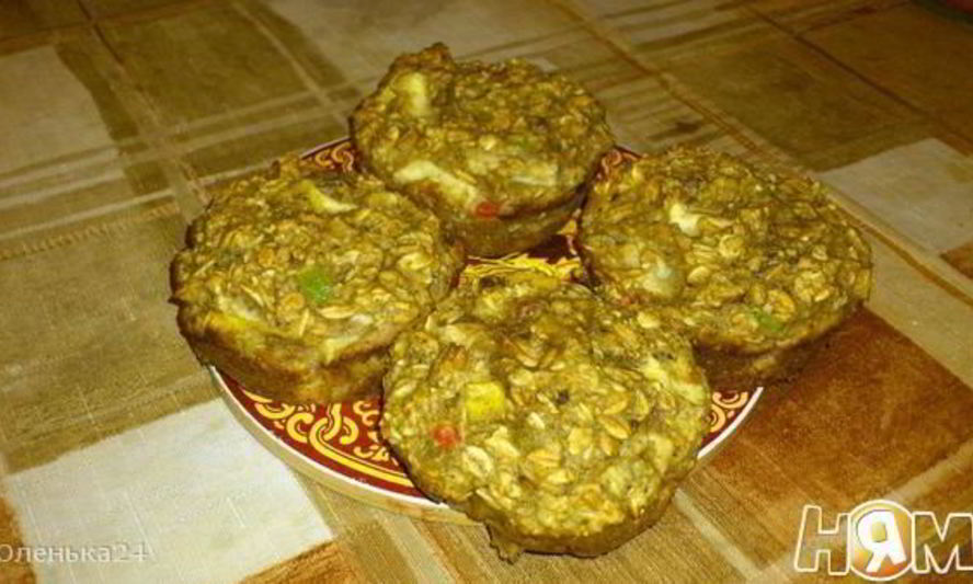 Рецепт маффинов из мюсли дюкан