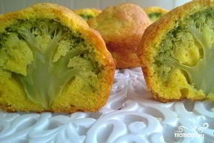 Маффины с брокколи