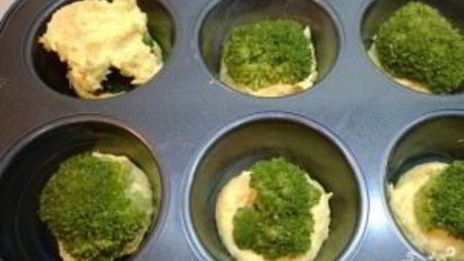 маффины с брокколи