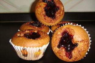 Маффины с джемом