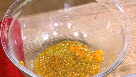 маффины с маракуйей