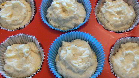маффины с рисовой мукой и лимоном