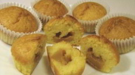 маффины с вареной сгущенкой