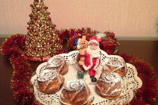 Маффины со сливами