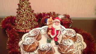 Маффины со сливами