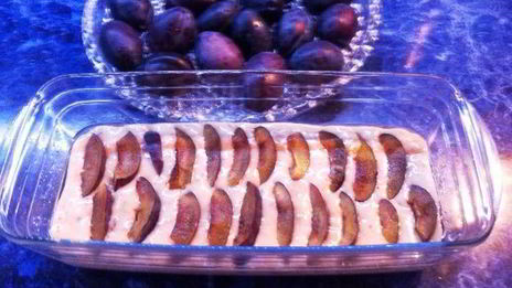 маффины со сливами