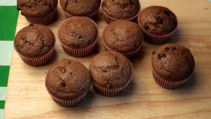 Шоколадные маффины