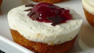 Полезные фруктово-творожные маффины