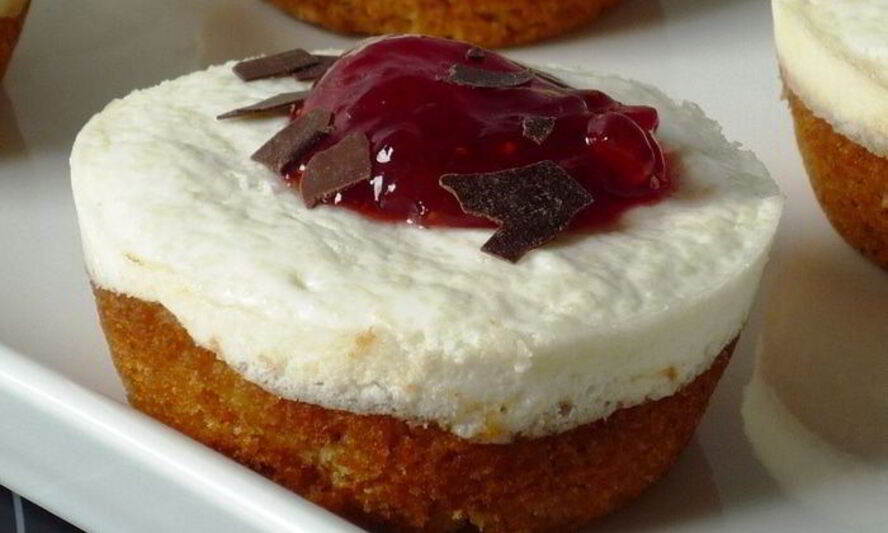 Рецепт полезных фруктово-творожные маффины