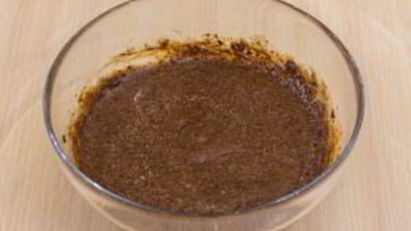 шоколадные маффины с вареной сгущенкой