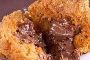 Тыквенные маффины с шоколадом