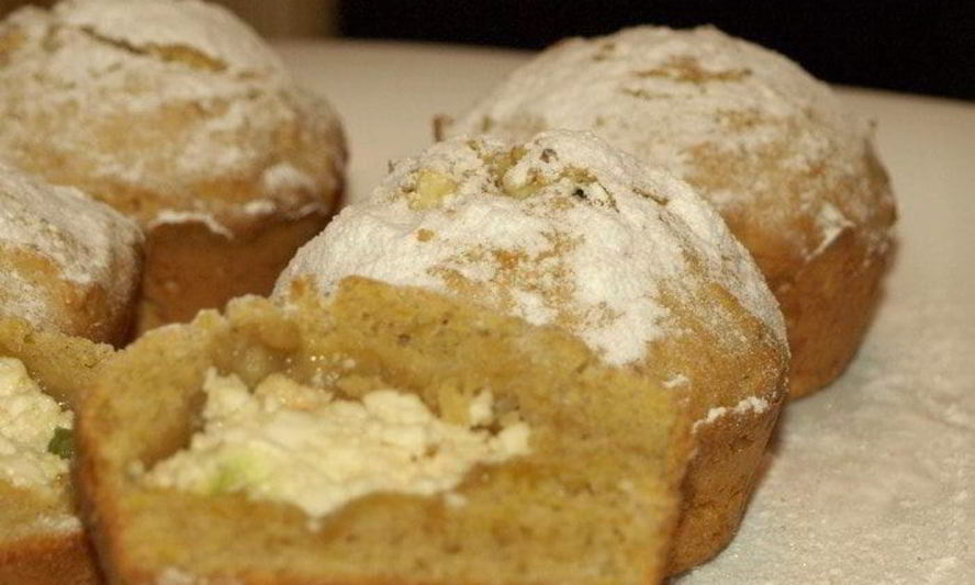 Рецепт тыквенных маффинов с творогом и корицей