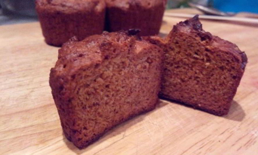 Рецепт вегана-маффинов с арахисовой пастой