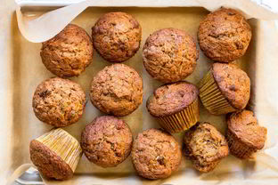 Вкусные морковные маффины