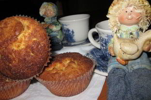 Воздушные маффины с корицей