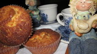 Воздушные маффины с корицей