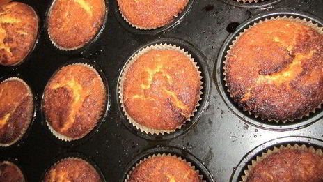 воздушные маффины с корицей