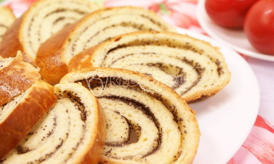 Рецепт макового рулета