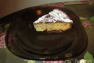 Бананово-шоколадный манник