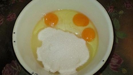 бананово-шоколадный манник