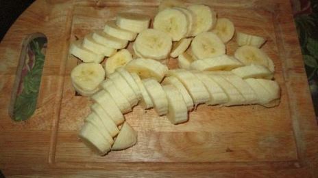 бананово-шоколадный манник