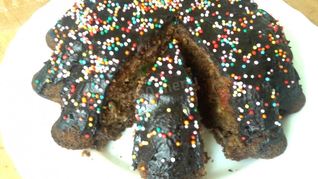 Какао-манник в глазури