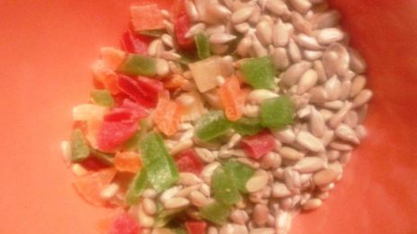 какао-манник в глазури