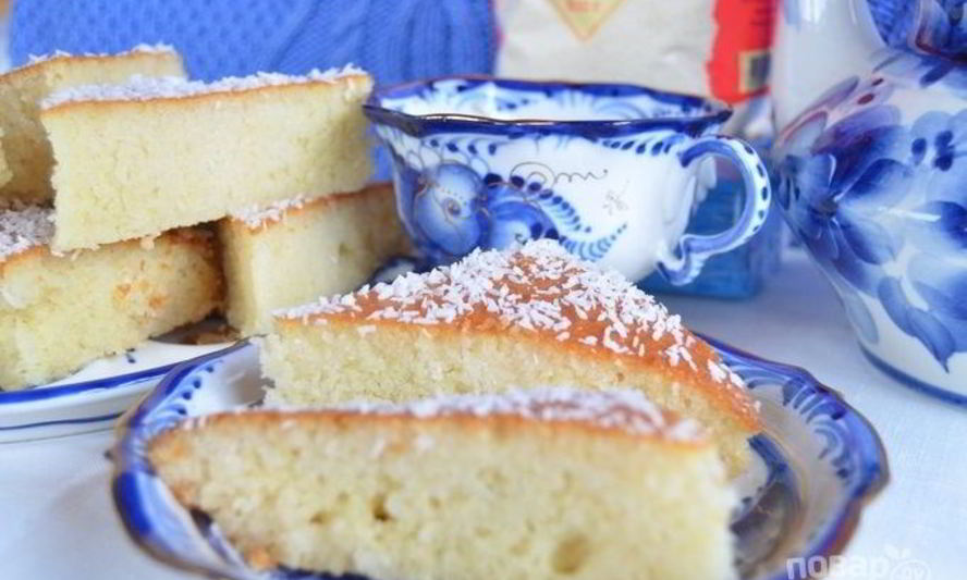 Рецепт манника лимонного