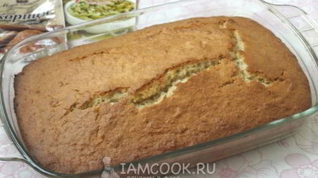 манник на кефире без яиц