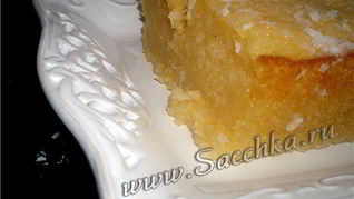 Манник на ряженке с тыквой