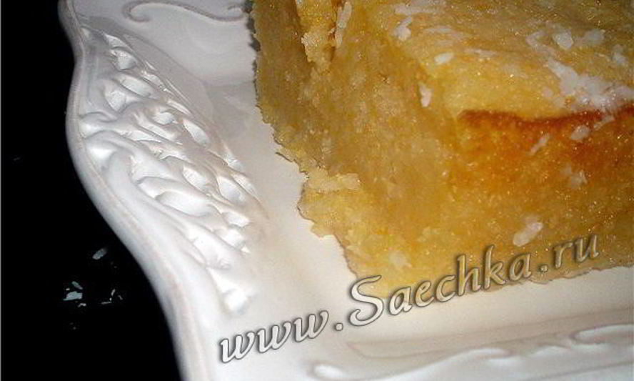 Рецепт манника на ряженке с тыквой