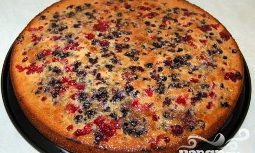 Рецепт манника с лесными ягодами