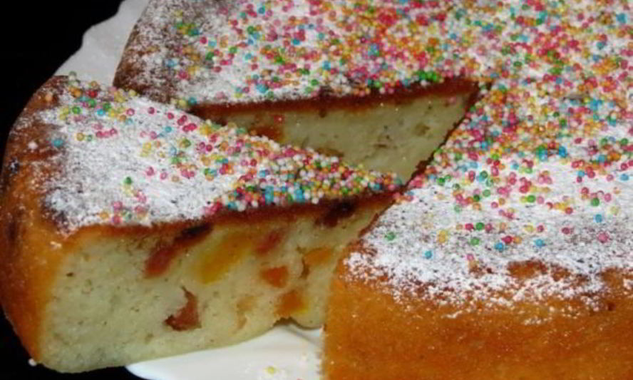 Рецепт манника с сухофруктами