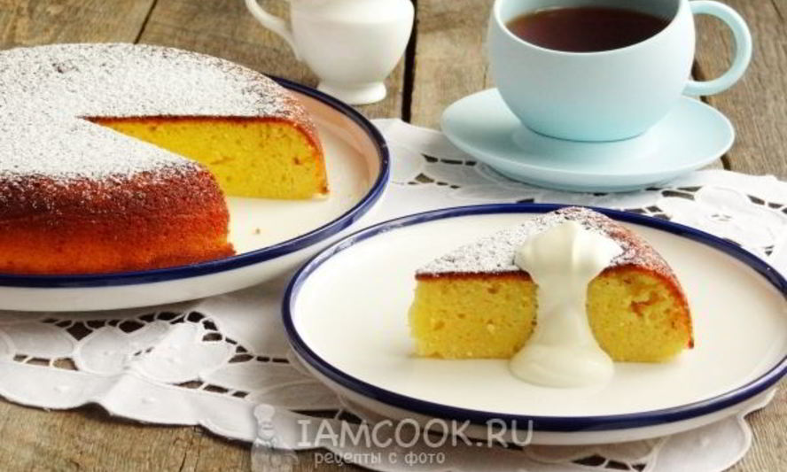 Рецепт манника с творогом в мультиварке