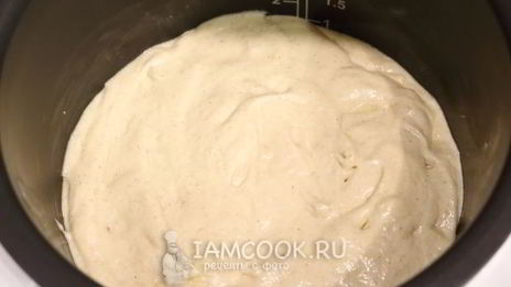 манник с яблоками в мультиварке