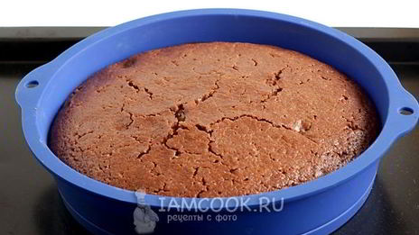 манник шоколадный с финиками и миндалем