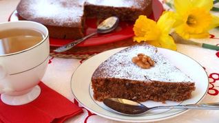 Медово-кофейный постный манник